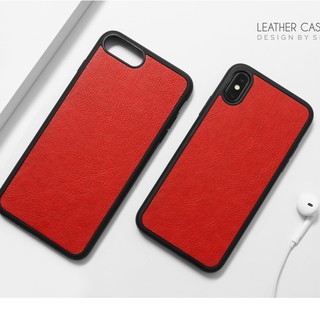 Ốp Da Đỏ Iphone