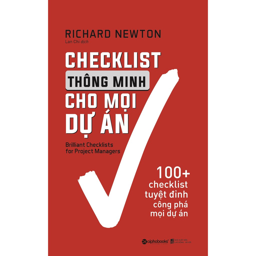 Sách - Checklist thông minh cho mọi dự án