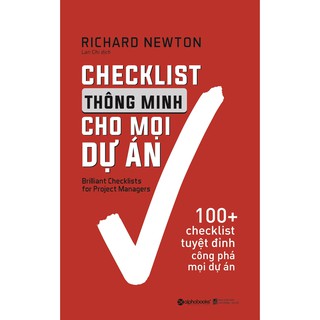 Sách - checklist thông minh cho mọi dự án