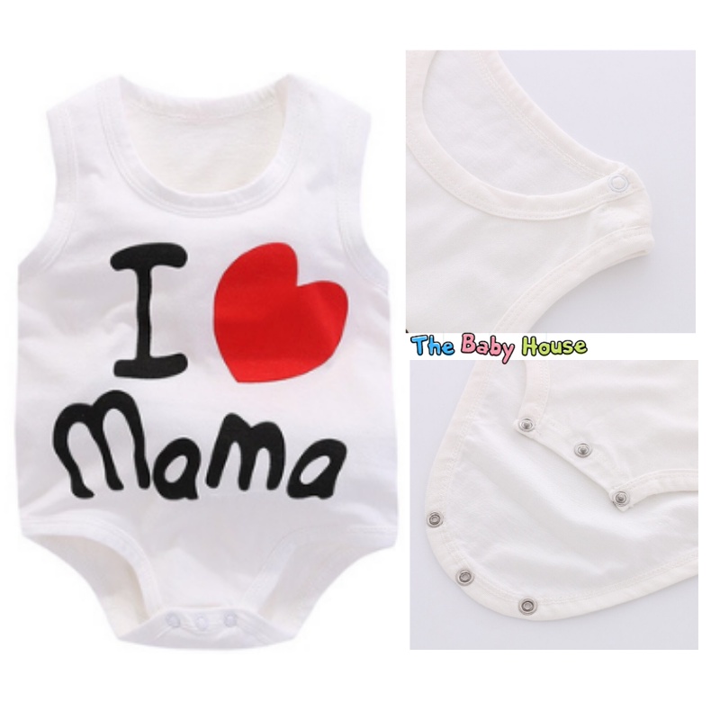 Bodysuit Cho Bé  𝐅𝐑𝐄𝐄𝐒𝐇𝐈𝐏 Set Áo Liền Quần Không Tay Họa Tiết Họat Hình Dễ Thương Thoải Mái Cho Bé