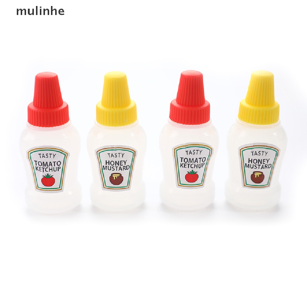 Set 4 Chai Đựng Nước Sốt Mini 25ML