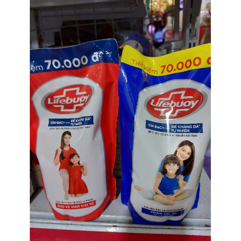 SỮA TẮM LIFEBUOY ION BẠC 800g.