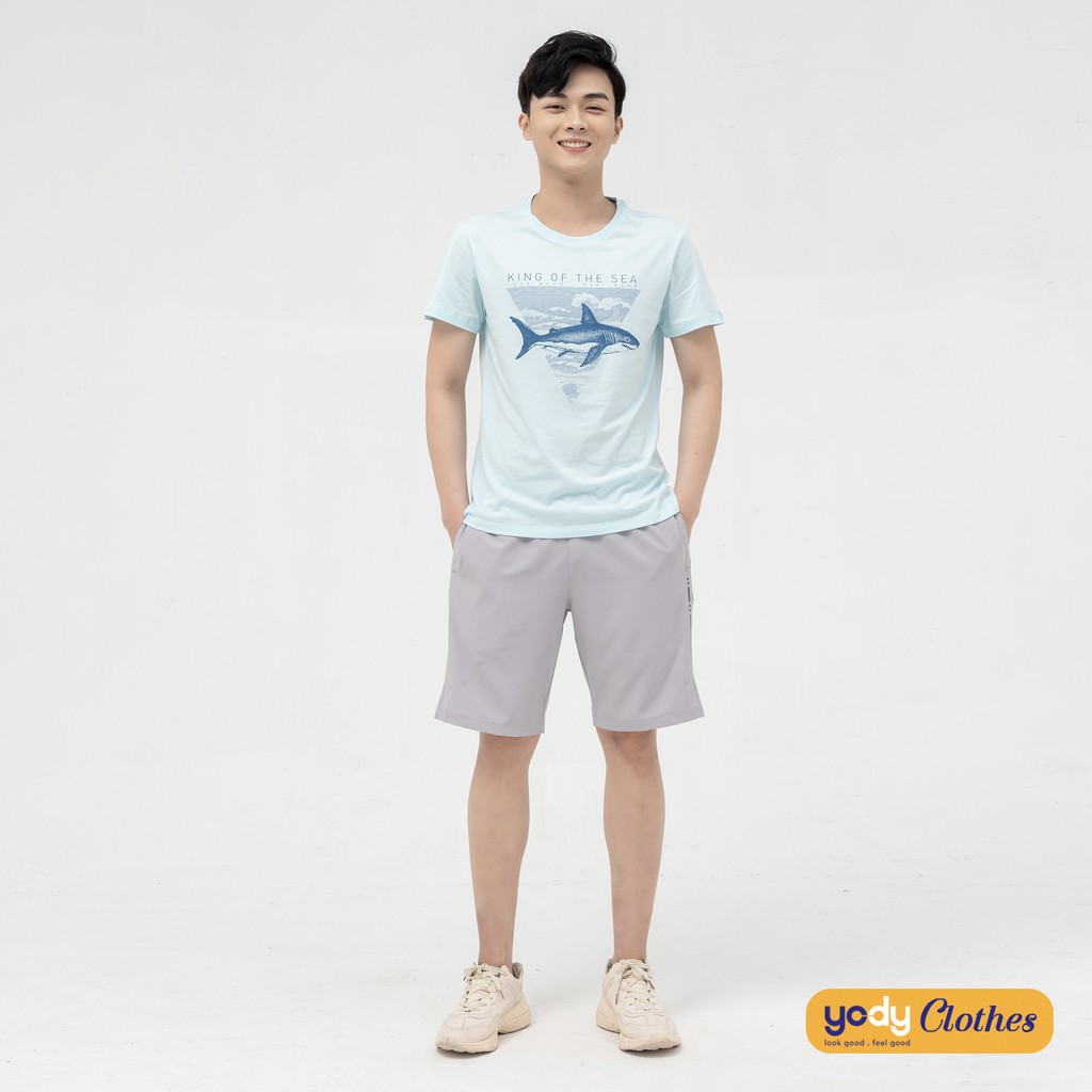 Quần short nam YODY chất kaki thoáng mát không nhăn kiểu dáng trẻ trung QSM4013 | BigBuy360 - bigbuy360.vn