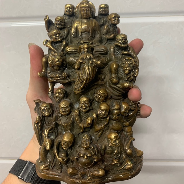 Thập bát la hán bằng đồng - 18 vị la hán