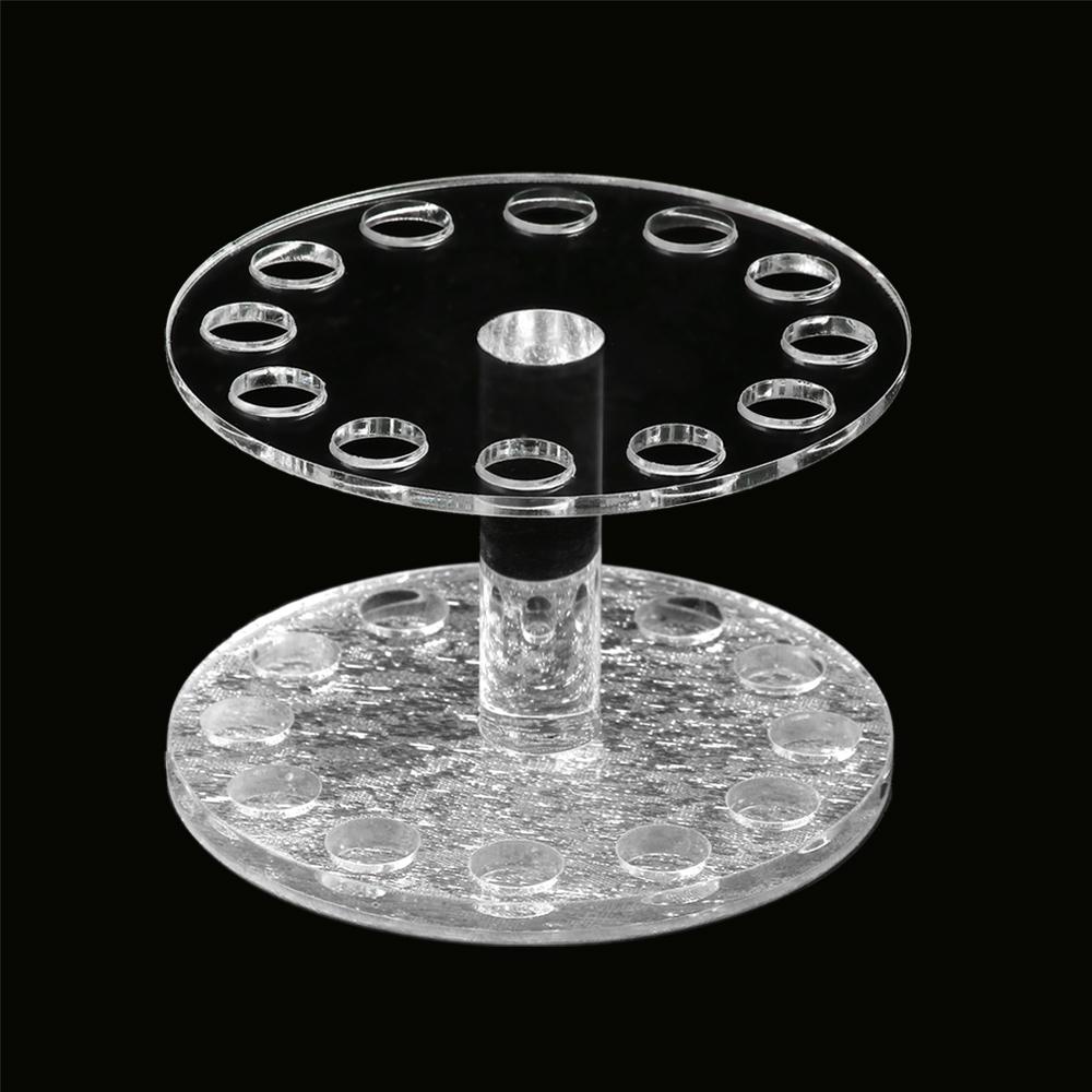 Giá Đỡ Cọ Trang Điểm / Cọ Trang Điểm 12 Lỗ Hình Tròn / Trái Tim Tiện Lợi