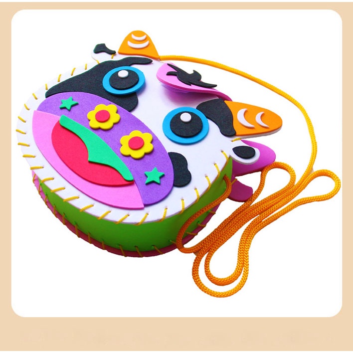 Túi handmade quai đeo hoạt hình sáng tạo ngộ nghĩnh