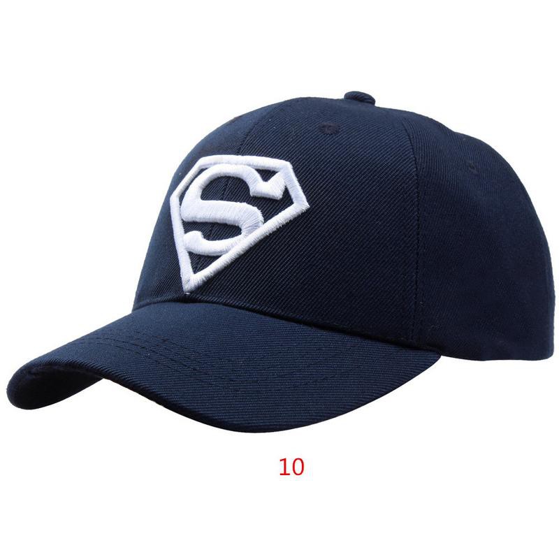 Men's Superman Baseball Cap Outdoor Sunscreen Cap Wild Leisure Visor Hat