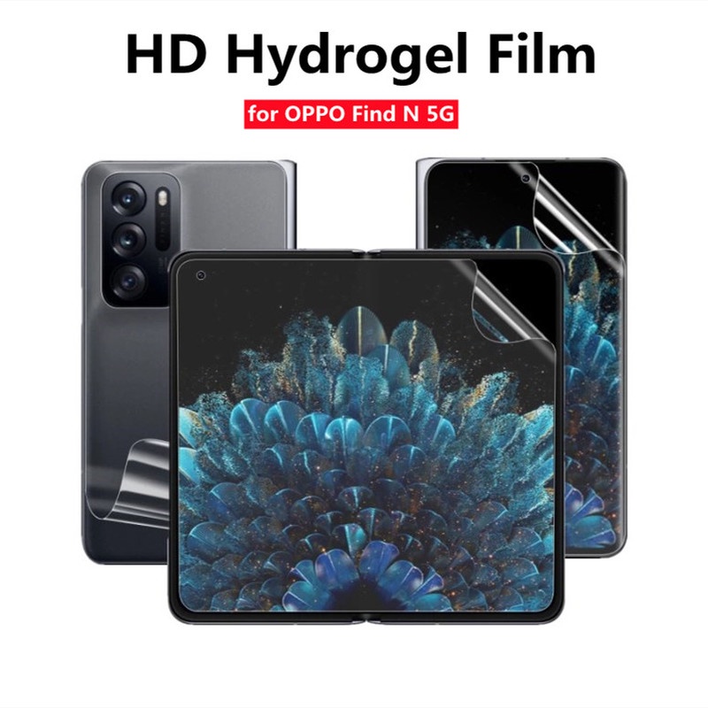 Miếng Dán Màn Hình Điện Thoại Trong Suốt HD Hydrogel Chống Nước Cho Oppo Find N 5G