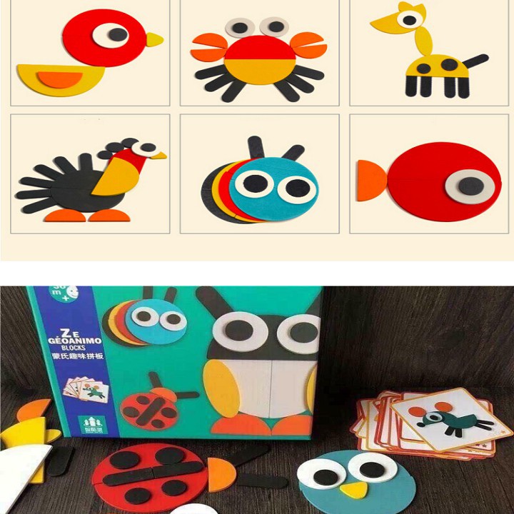 Combo 10 Bộ Đồ Chơi Giáo Dục Theo Phương Pháp Montessori Fun Board