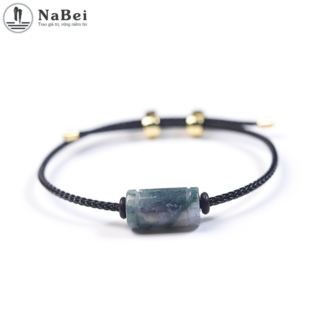 Vòng Tay Lu Thống Đá Mã Não Tự Nhiên Cho Nam Nữ Phù Hợp Mệnh Kim, Thủy, Mộc, Hỏa, Thổ NB202 - Phong Thuỷ NaBei Store