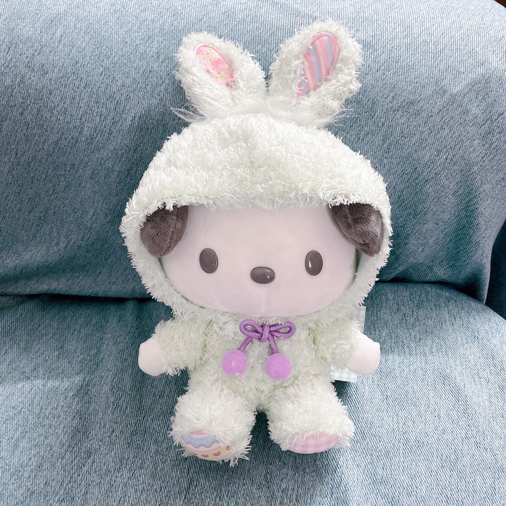 Móc Khóa Hình Thú Nhồi Bông Sanrio Kuromi My Melody Dễ Thương