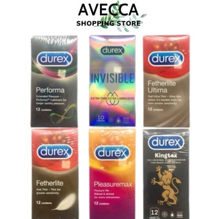 (Che tên sản phẩm)Bao Cao Su Durex hộp 12