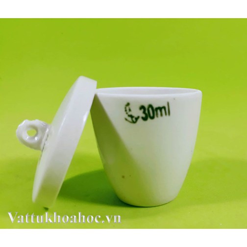 Chén sứ nung có nắp 30ml