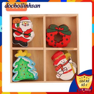 ĐỒ TRANG TRÍ NOEL - chuông noel - lịch gỗ - vòng treo noel - người tuyết các loại