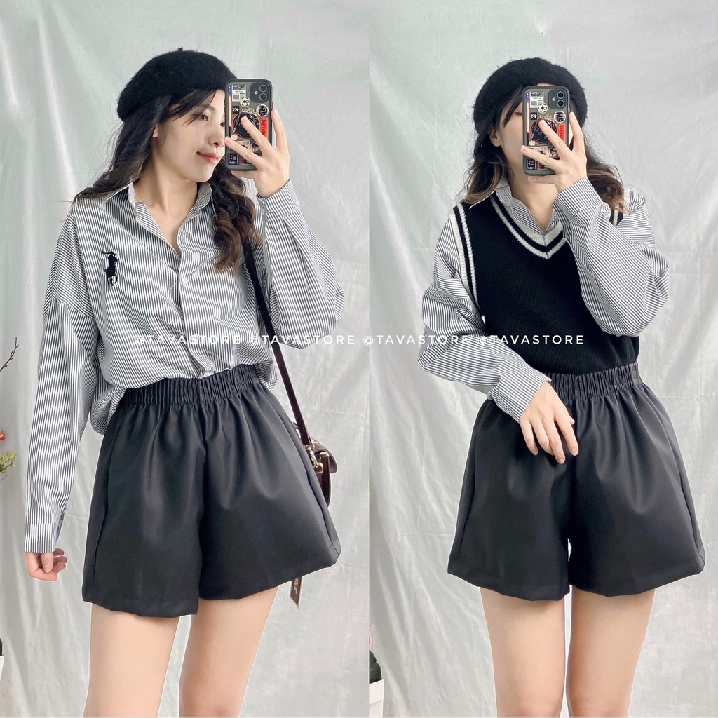 Quần Short da