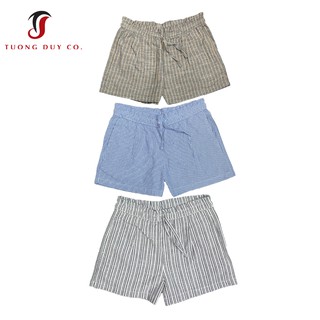 Quần short nữ lưng thun ống rộng BELUGA