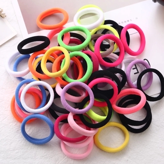 Set 10 Dây Cột Tóc Co Dãn Kiểu Hàn Quốc Cho Nữ