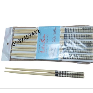 Đũa tre - 10 đôi đũa tre Liên Sơn dài 24cm