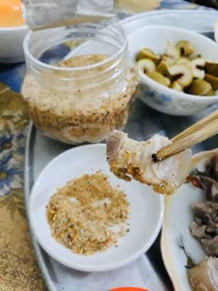 Muối chẩm chéo Tây Bắc