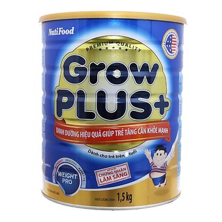 Sữa bột NutiFood Grow PLUS Xanh 1,5kg