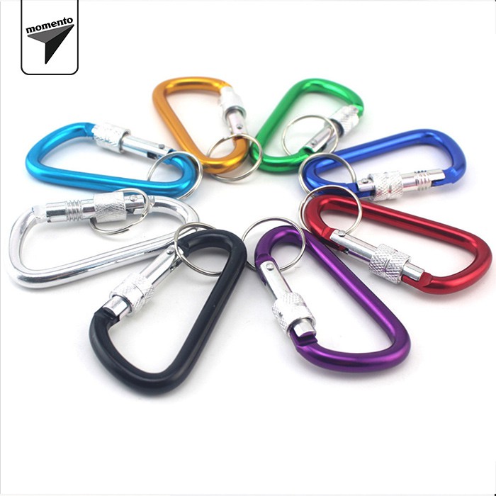 Móc Chìa Khóa Đa Năng Carabiner Chuyên Dùng Khi Leo Núi, Phượt, Dựng Lều