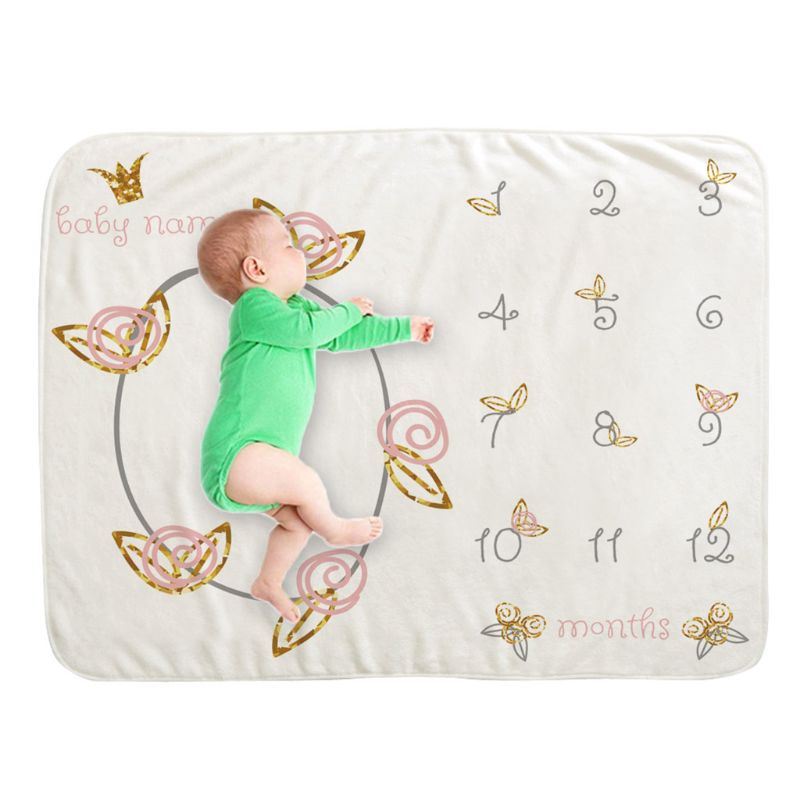 Chăn Vải Làm Phông Nền Chụp Ảnh Sáng Tạo Cho Bé Sơ Sinh