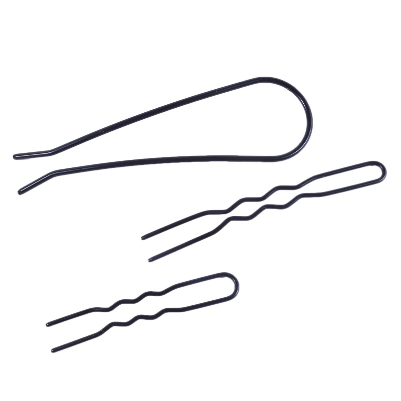 Trâm Cài Tóc Chữ U Màu Đen Thời Trang Dành Cho Cô Dâu