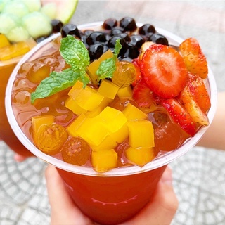 Trà ( Trái Cây ) Đủ Vị Full Topping