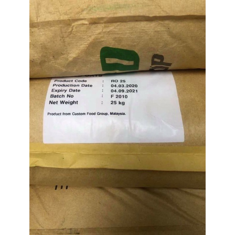 bột yến mạch nguyên chất gói 100g