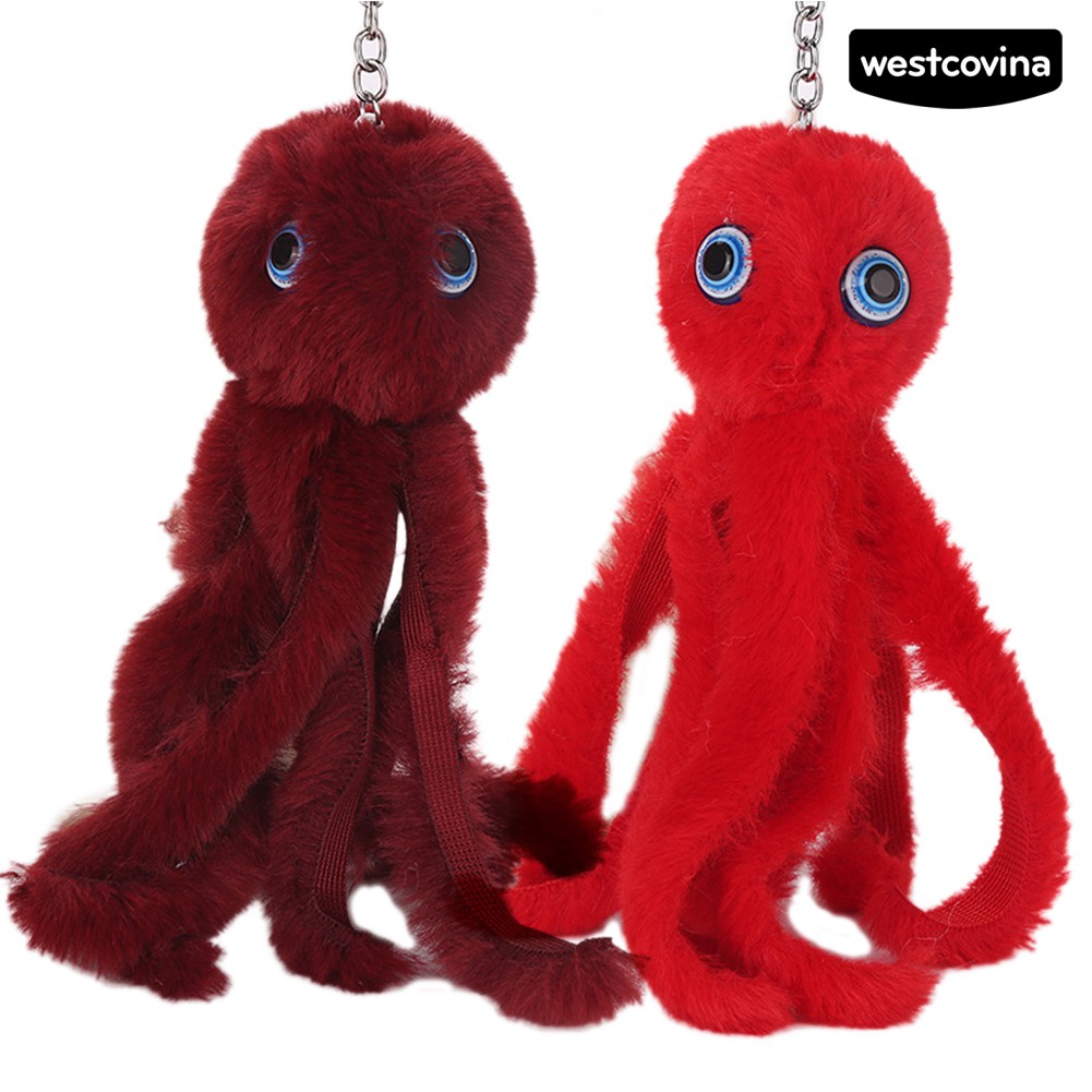 Móc Khóa Hình Bạch Tuộc Dễ Thương