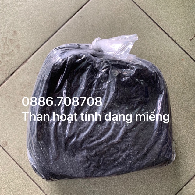 Than hoạt tính gáo dừa 1kg dùng lọc nước hồ cá