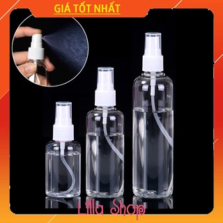 Chai xịt phun sương loại 50ml, 100ml