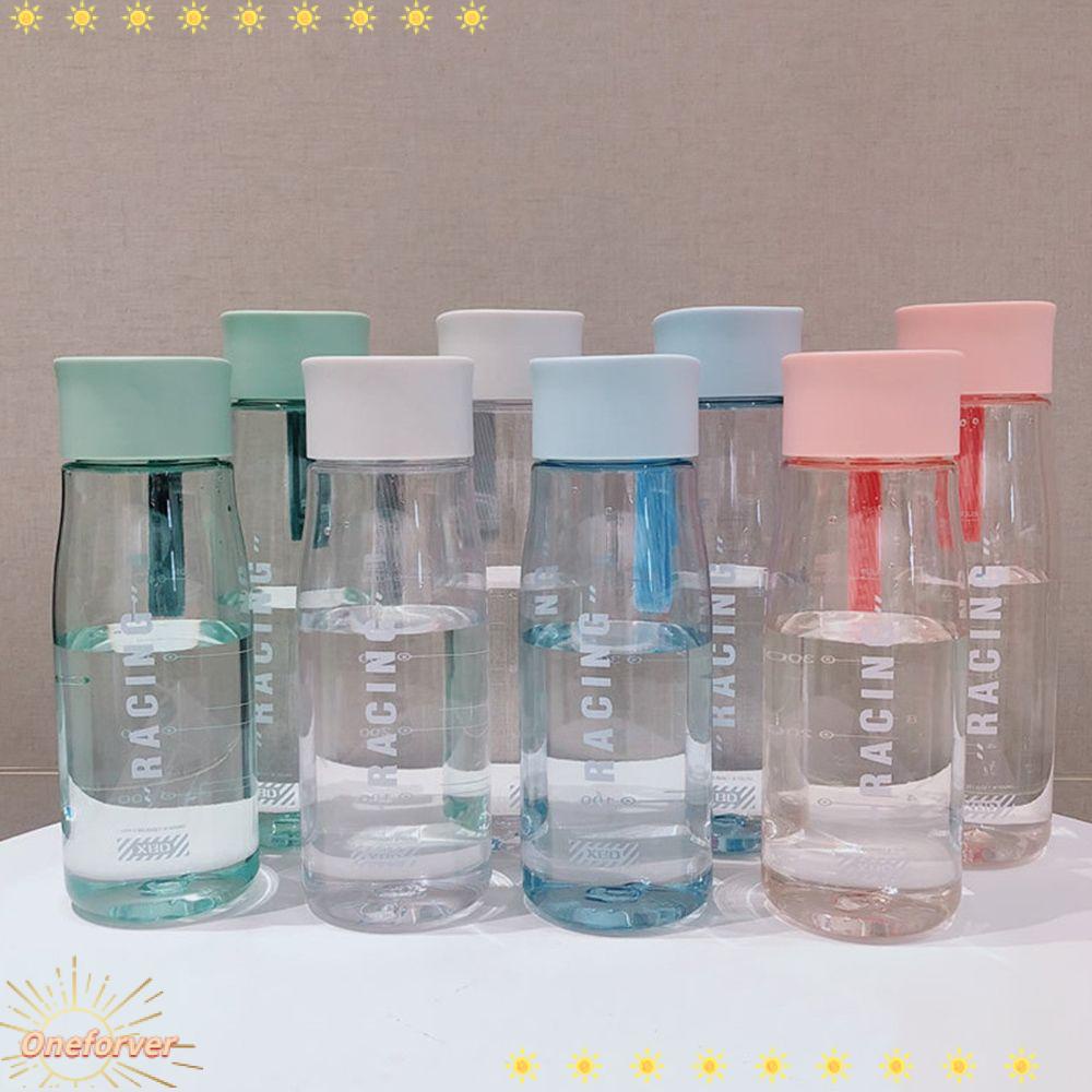 Bình Nước Bằng Nhựa Trong Suốt Đơn Giản 650ml