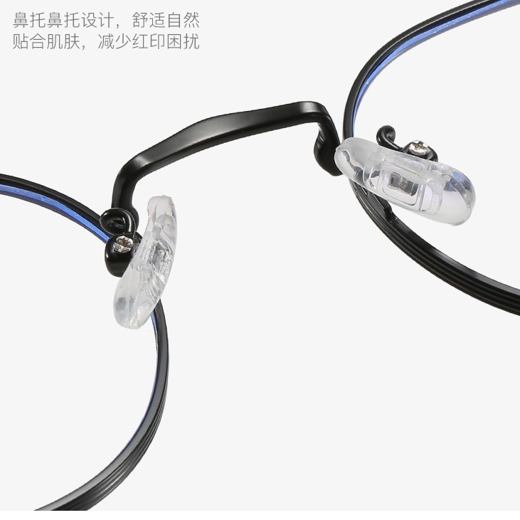 Kính Gọng Tròn Chống Tia Sáng Xanh Thời Trang Bảo Vệ Mắt Cho Nam Và Nữ