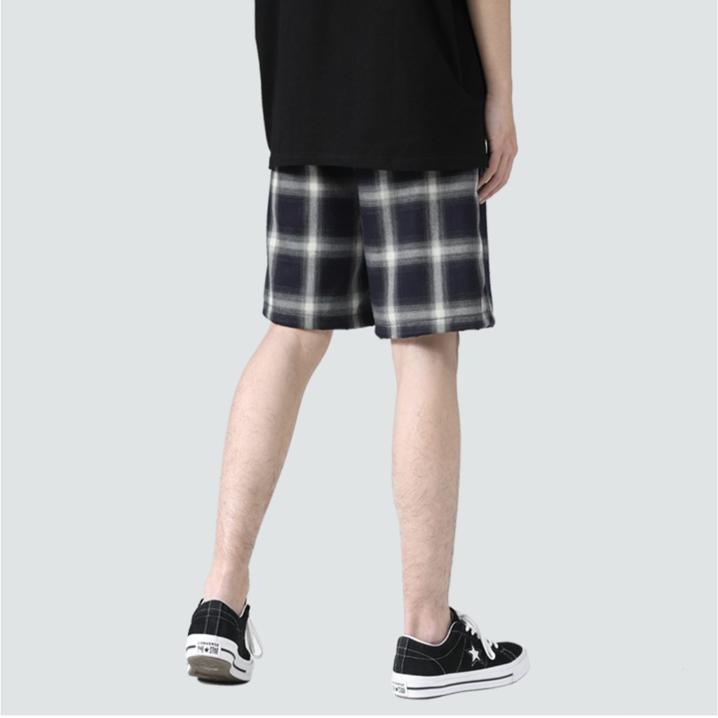 Quần Short, Quần Đùi Nam Nữ Kẻ Caro Đen Trắng Unisex Thoáng Mát Hè 2021 | BigBuy360 - bigbuy360.vn