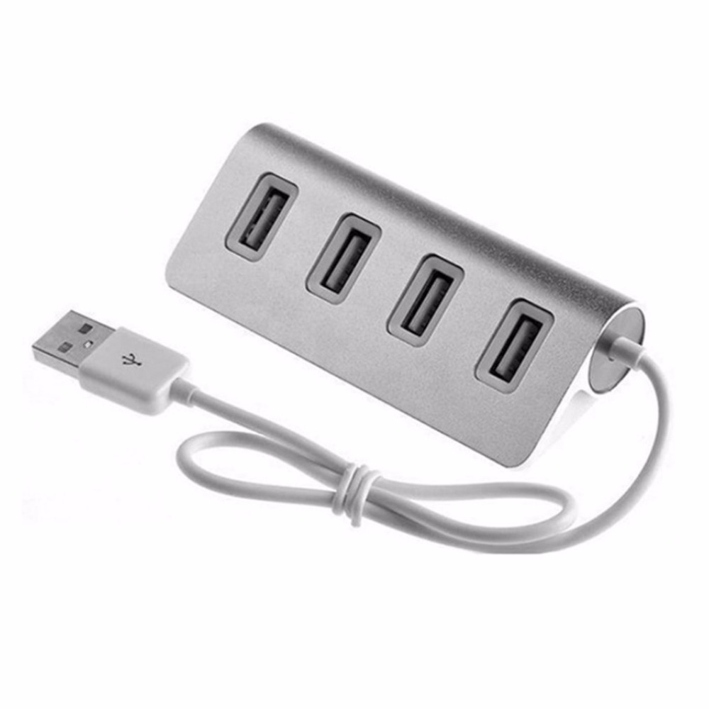 Hub Chia 4 Cổng Usb 2.0 Otg Cho Macbook Air Laptop