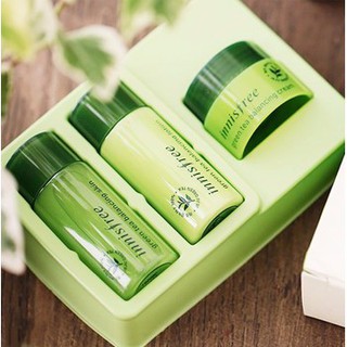 Bộ dưỡng da trà xanh mini green tea balancing special kit