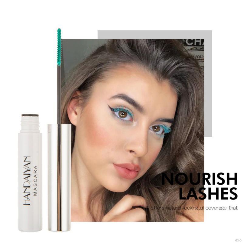 Mascara chải lông mi dạng lỏng 12 màu sắc tùy chọn lâu trôi chống thấm nước không bị nhòe