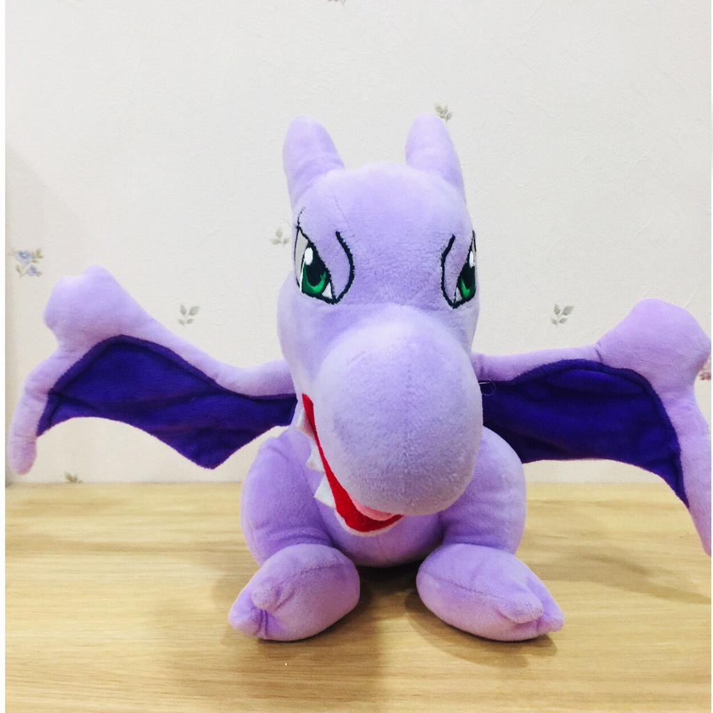 Gấu Bông Pokemon Khủng Long Aerodactyl (Ptera) Hóa Thạch (25cm---&gt;40cm) GB491