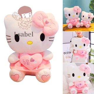 Mèo hello kitty nhồi bông mềm mại xinh xắn 25 / 30 / 40cm