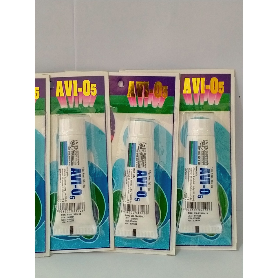 AVI O5 tub 10 g Kem Dưỡng da liền sẹo,chống nứt nẻ