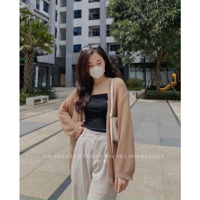 Áo khoác cadigan mỏng 5 màu siu xinh!