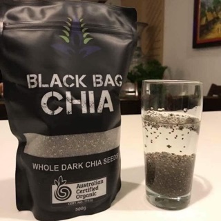 Hạt chia đen úc - black bag chia túi 500gr
