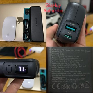 Sạc dự phòng RAVPOWER RP-PB203 15000mAh