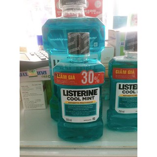Listerin 750ml nước súc miệng