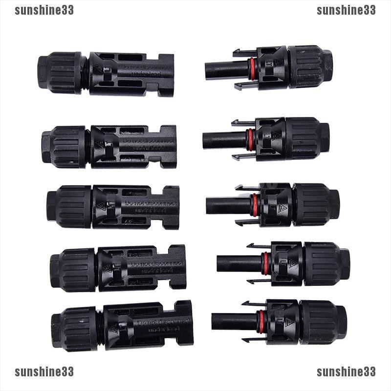 1 Đầu Nối Dây Mc4 30a Male Female M/F