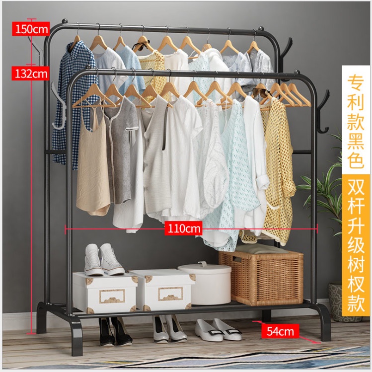 [BAO GIÁ SHOPEE] GIÁ TREO QUẦN ÁO MẪU MỚI 3TRONG 1 ĐỂ GIÀY CÓ MẪU TREO MŨ, GIÀN PHƠI QUẦN ÁO GẤP GỌN PIHOUSE