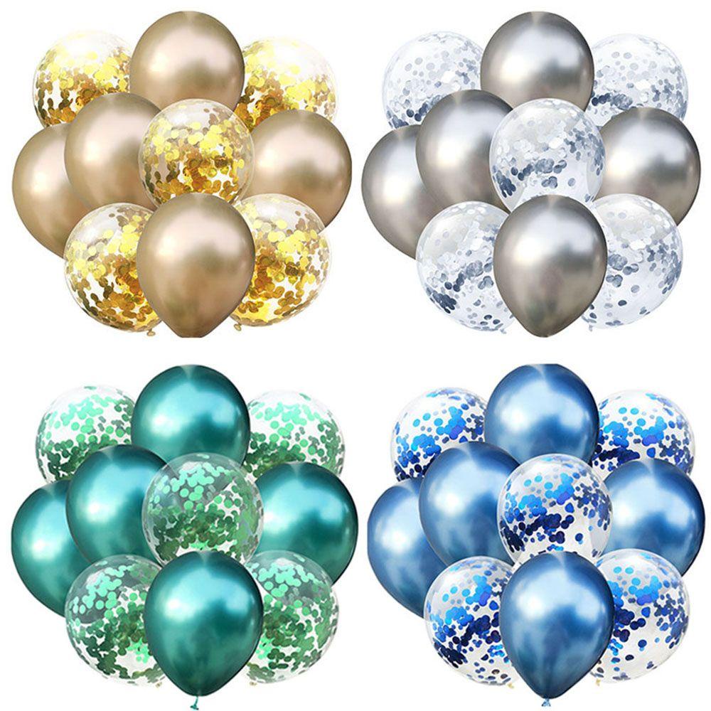 LAYOR1 Set 10 Bong Bóng Trong Suốt Trang Trí Tiệc