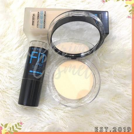 (hàng Mới Về) Bộ Mỹ Phẩm Trang Điểm Maybelline Better Skin Dvj Fitme