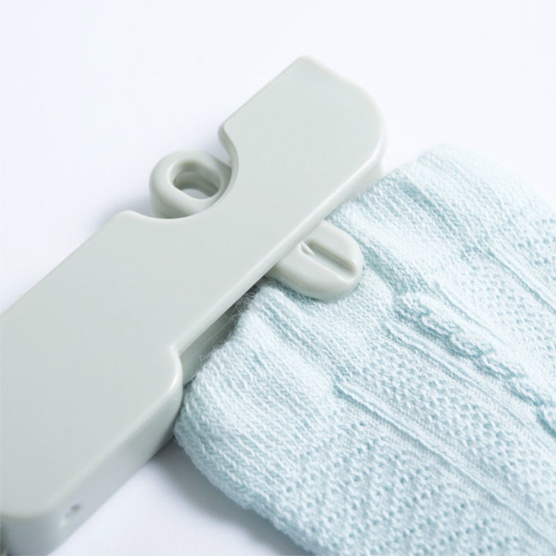 Móc Phơi Quần Áo Có Kẹp Giá Đỡ Chống Gió Chống Trượt Phong Cách Bắc Âu